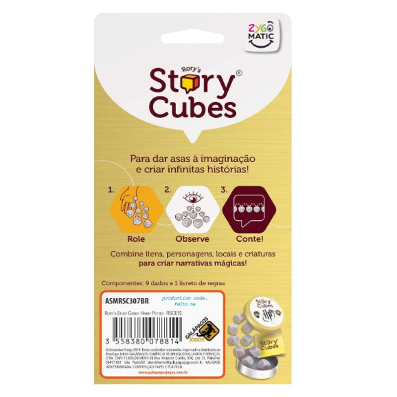 Jogo Rory's Story Cubes Harry Potter - Galápagos