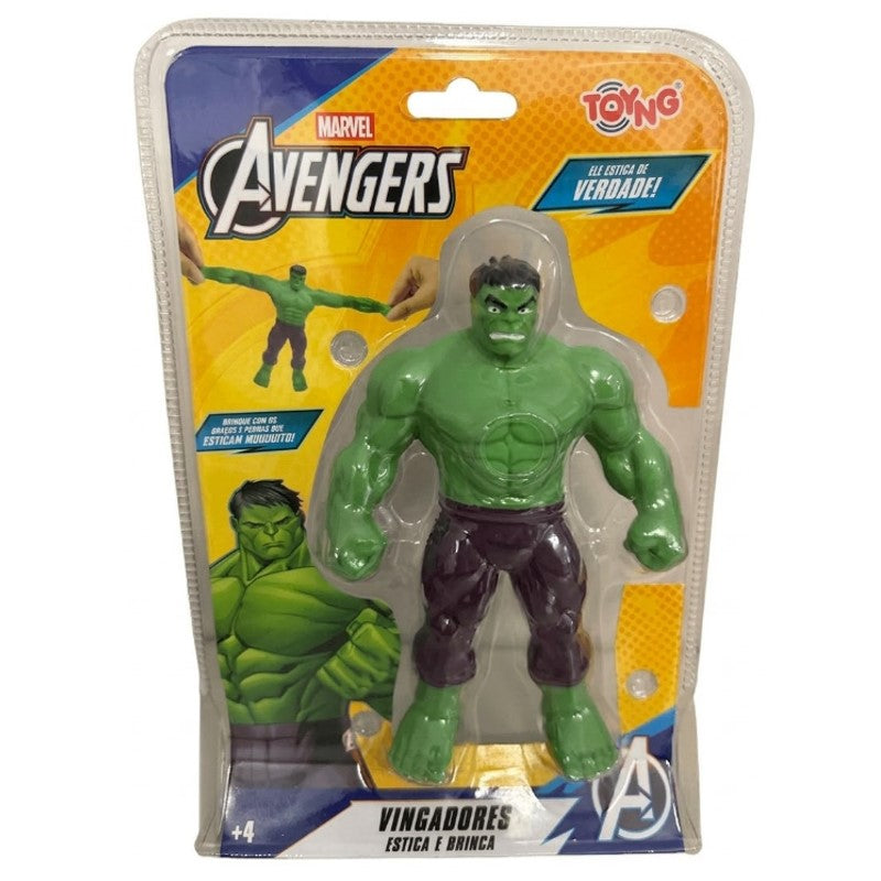 Boneco Vingadores Estica e Brinca - Toyng