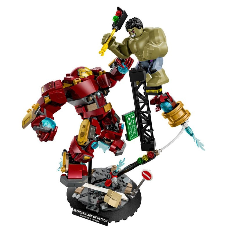 Lego Marvel Batalha Épica Hulkbuster vs Hulk - 76343