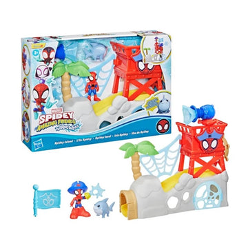 Playset Figura Spidey Ilha Do Spidey - Hasbro