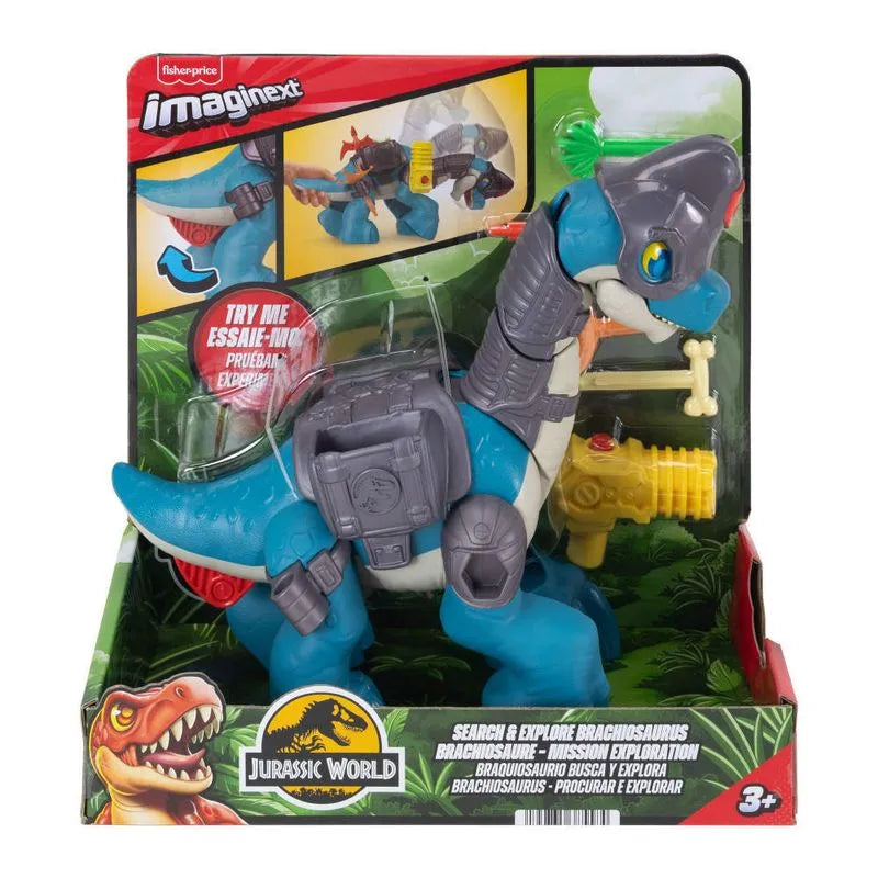 Imaginext Jurassic World Conjunto Braquiossauro - Mattel