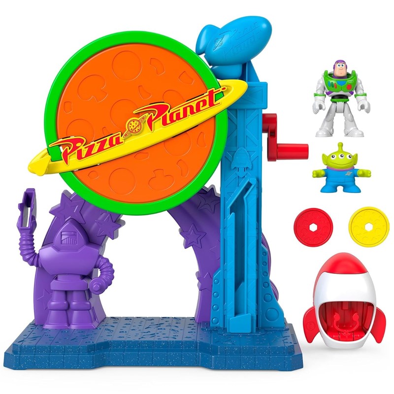 Imaginext Toy Story Buzz Lightyear e Pizza Planet - Mattel
