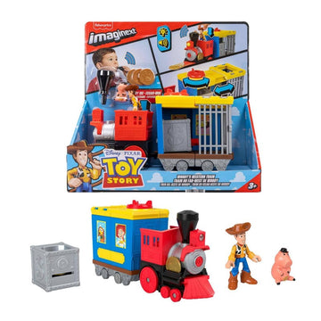 Imaginext Toy Story Trem do Velho Oeste de Woody - Mattel