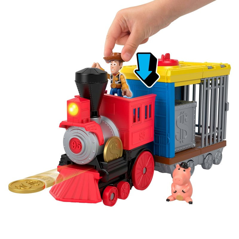 Imaginext Toy Story Trem do Velho Oeste de Woody - Mattel
