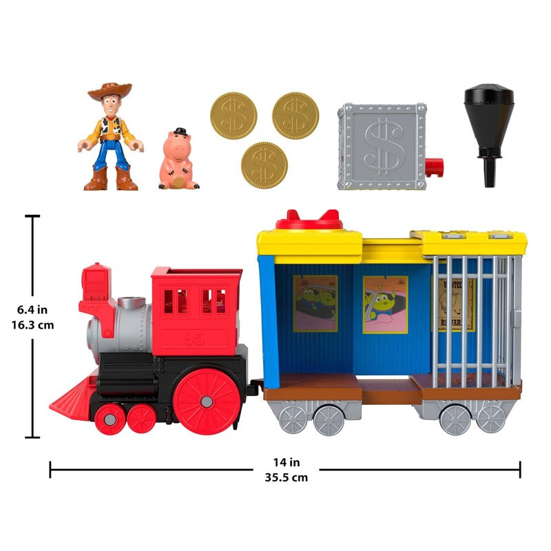 Imaginext Toy Story Trem do Velho Oeste de Woody - Mattel