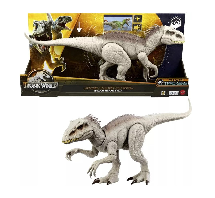 Jurassic World Dinossauro Indominus Rex Camuflagem - Mattel
