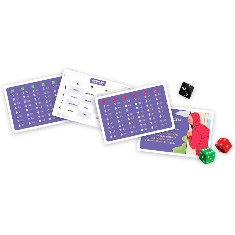 Jogo de Cartas Infiltrado - GROK