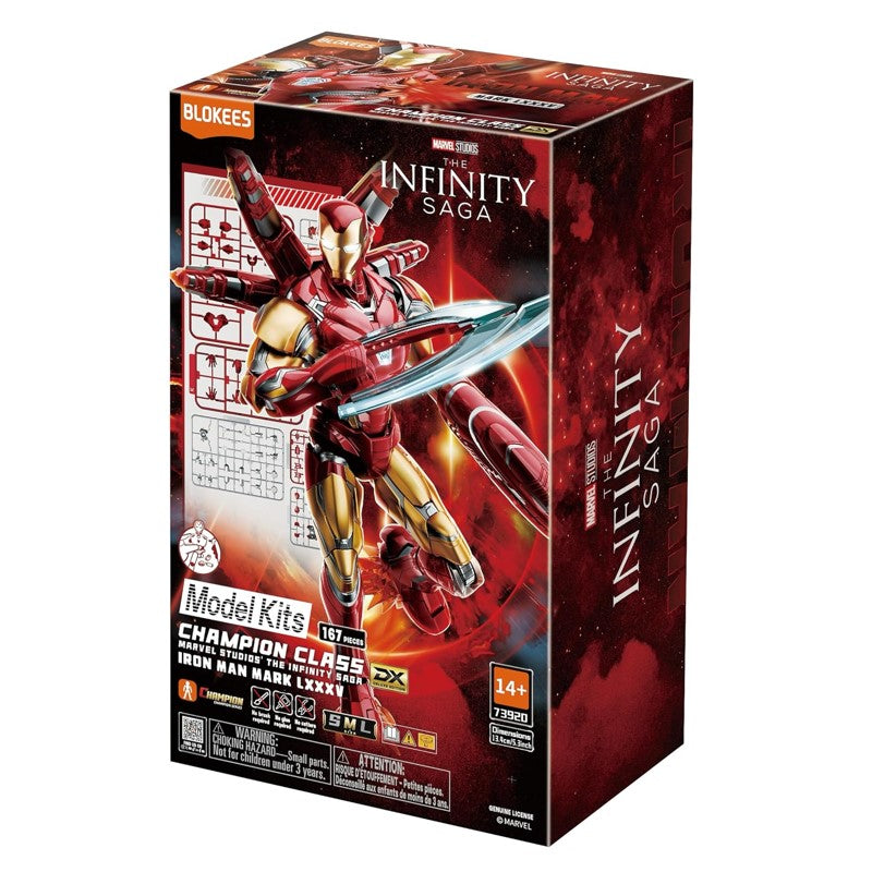 Boneco Blokees Marvel Ironman Champion Class - Polibrinq