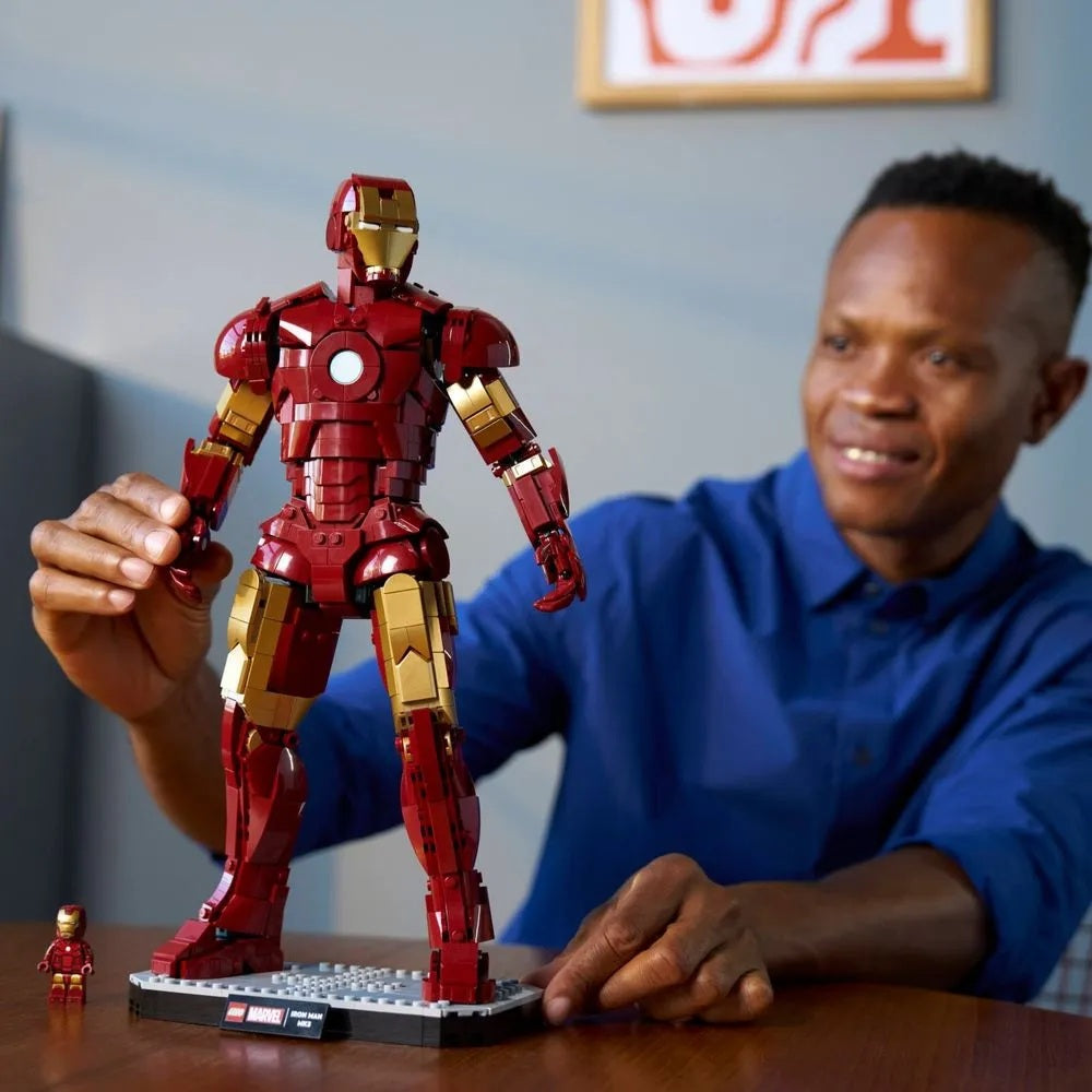 Lego Marvel Edição de Colecionador Homem de Ferro Mark 3 - 76344