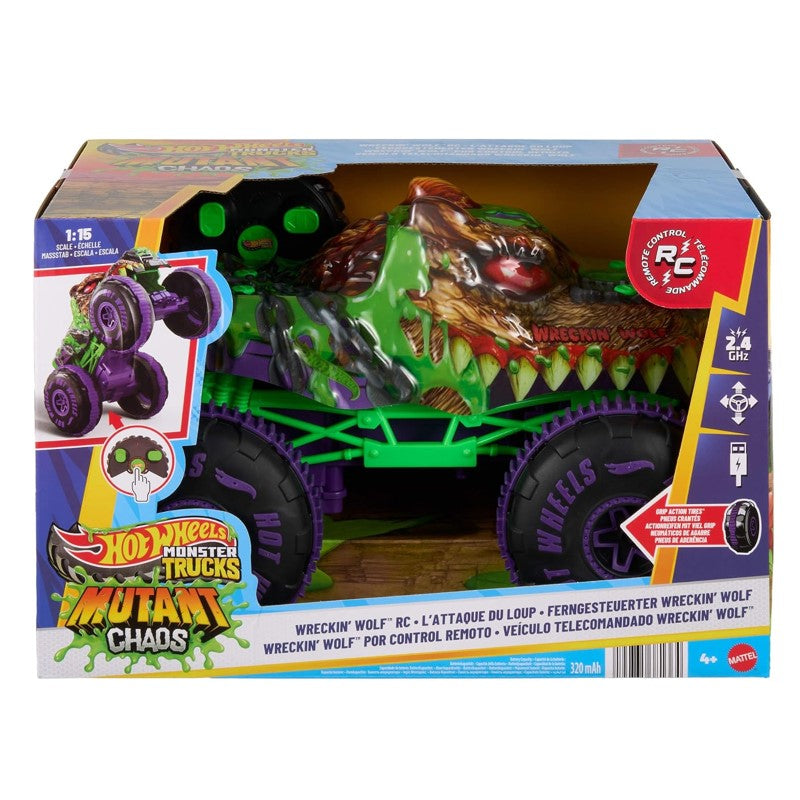 Hot Wheels Monster Truck Lobo Mutante - Mattel