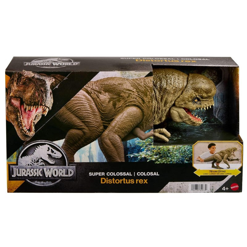 Dinossauro Jurassic World Rebirth Distortus Rex - Mattel