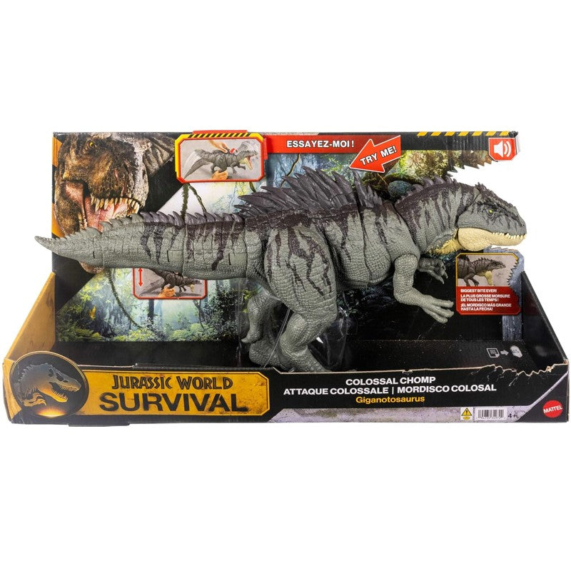 Dinossauro Jurassic World Survival Giganotossauro - Mattel