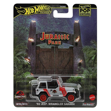 Hot Wheels Premium Pop Culture '92 Jeep Wrangler Sahara - Mattel