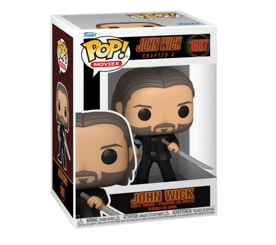 Boneco Funko Pop John Wick Capítulo 4 John Wick - Candide