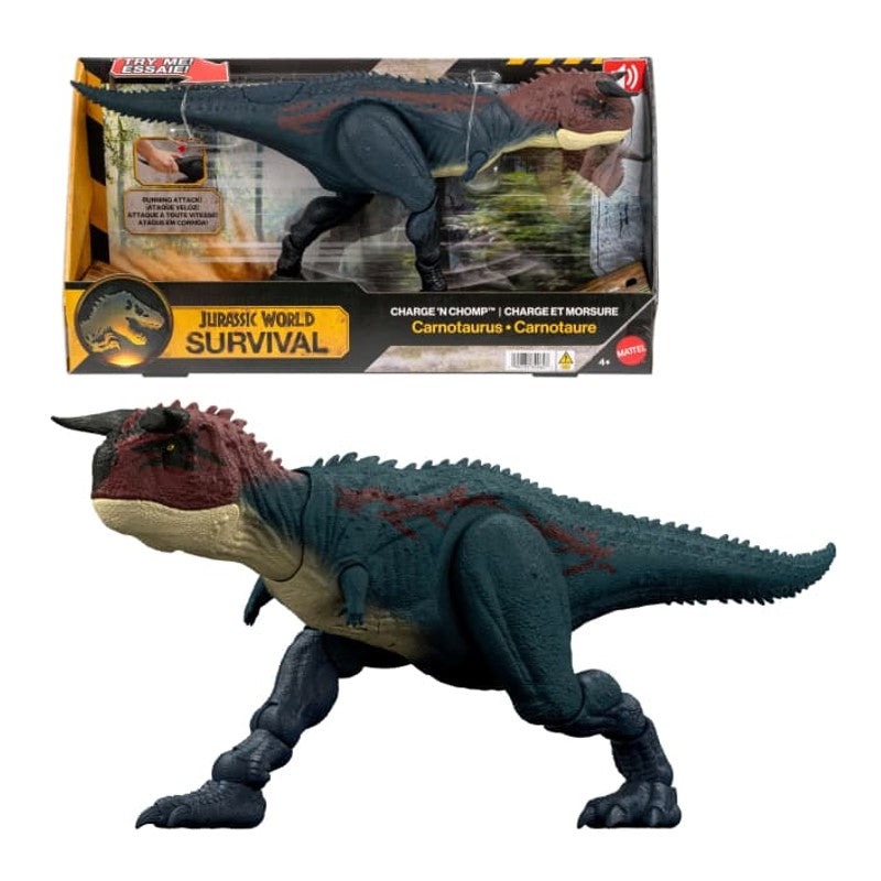 Jurassic World Dinossauro Ataca e Morde - Mattel