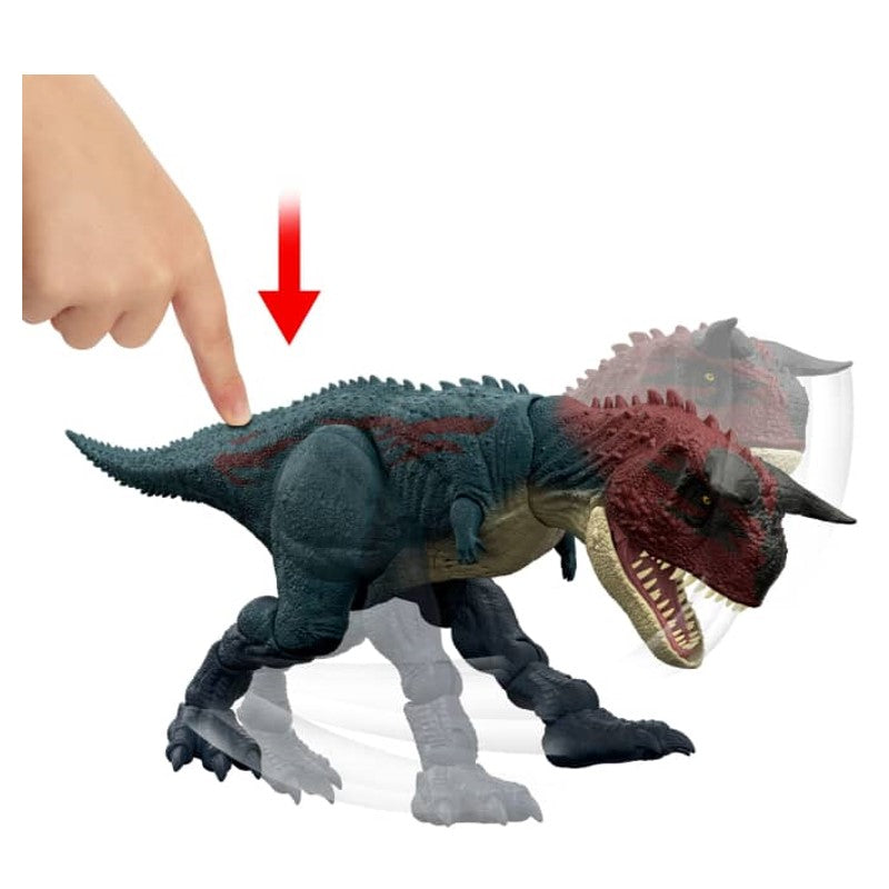 Jurassic World Dinossauro Ataca e Morde - Mattel