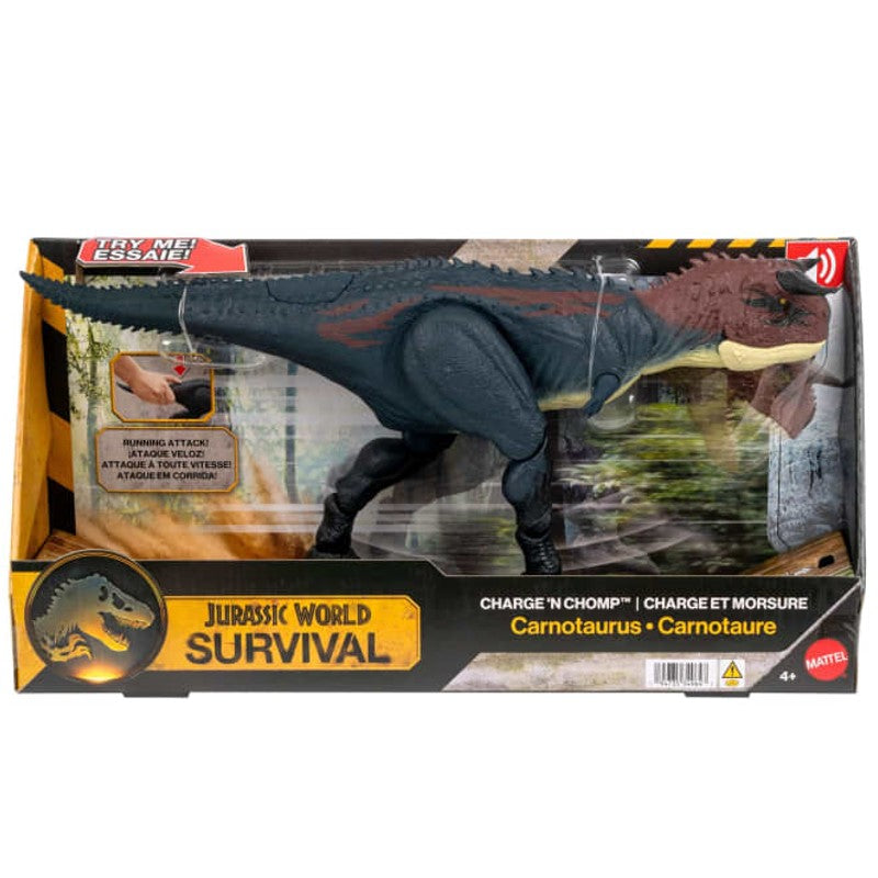 Jurassic World Dinossauro Ataca e Morde - Mattel