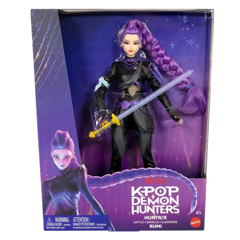 Boneca Articulada Guerreiras do K-Pop Rumi Deluxe - Mattel