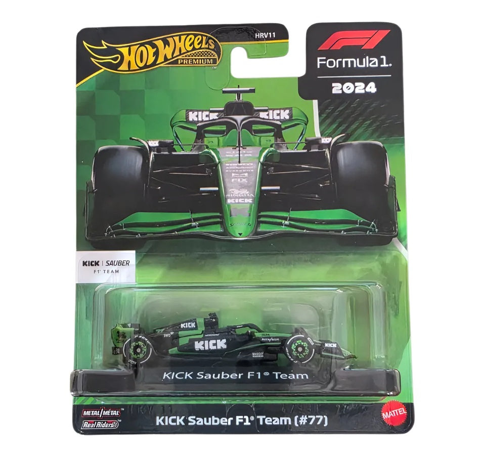 Hot Wheels Premium F1 Team Kick Sauber C44 Valtteri Bottas Hrv11 2024