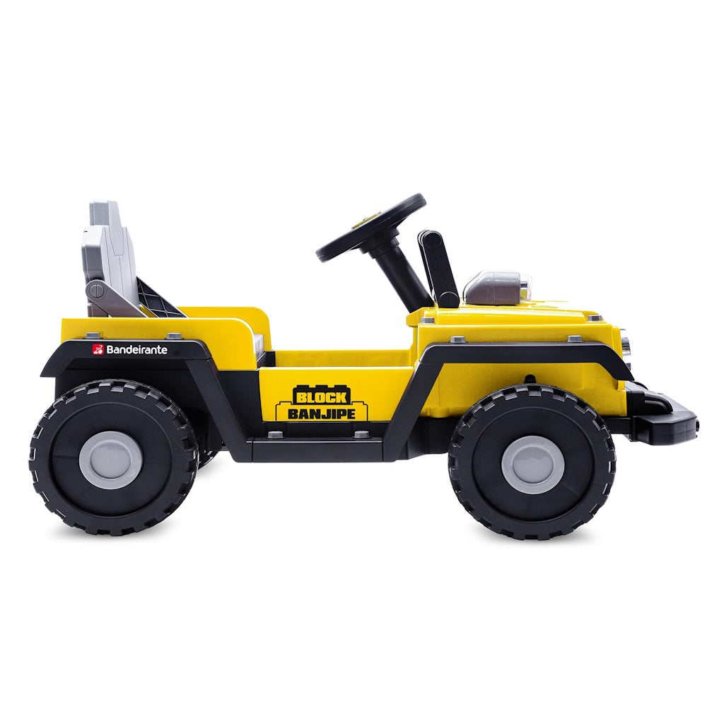 Mini Veículo Block Car Banjipe e Kart R/C Elétrico 12v - Bandeirante