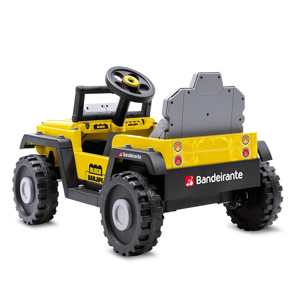 Mini Veículo Block Car Banjipe e Kart R/C Elétrico 12v - Bandeirante