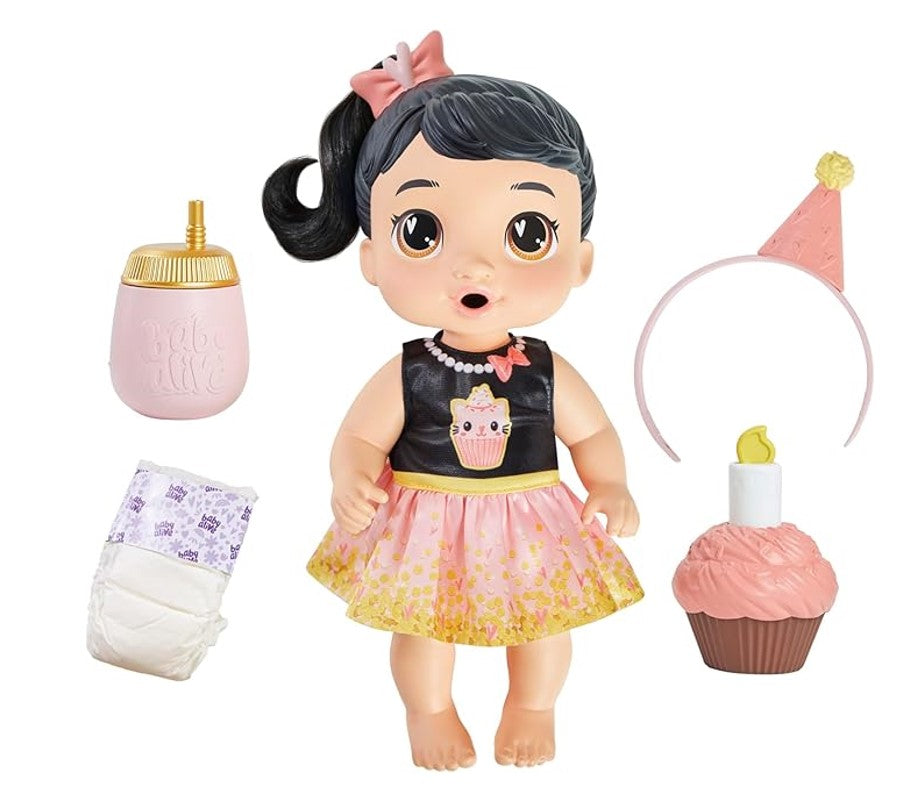 Boneca Baby Alive Festa De Aniversario Katie Kat - Hasbro