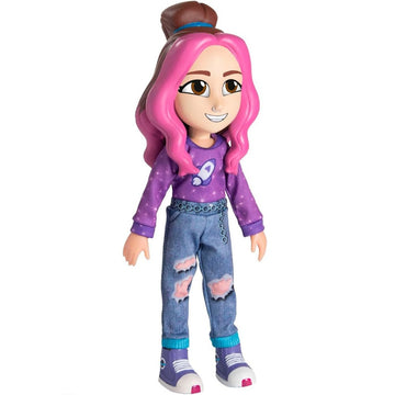 Boneca Katlen Dos Rosa Youtuber Vinil 25 Cm - Baby Brink