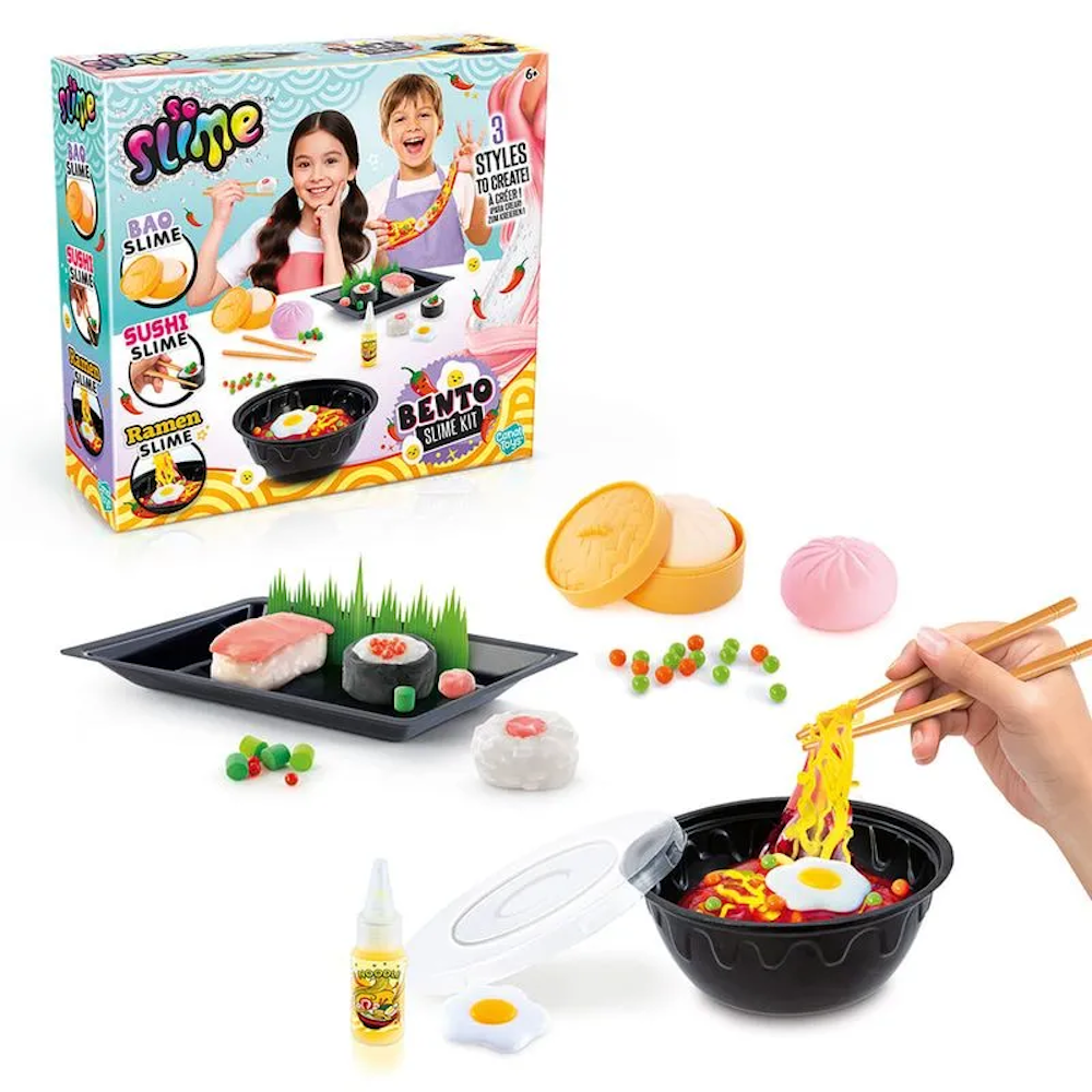 Kit de Slime Comidas Asiáticas Fun Divirta-se