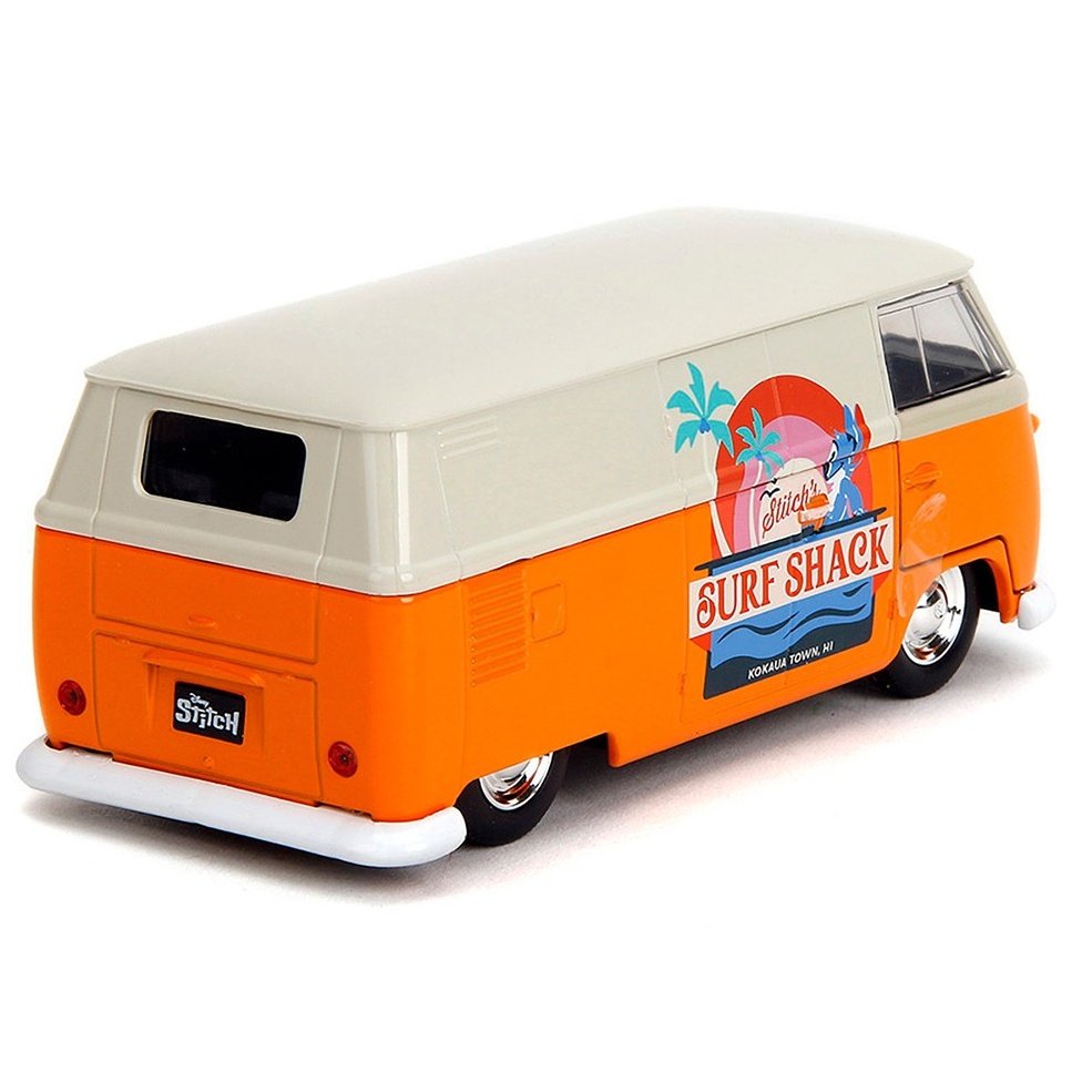 Miniatura Volkswagen Bus Kombi Surf, 1961 Lillo & Stitch 1/32 - Jada