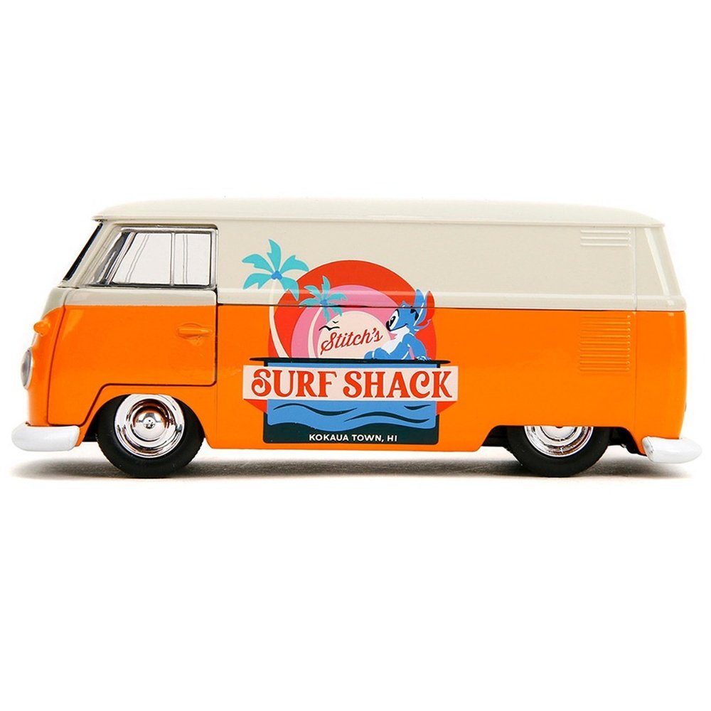 Miniatura Volkswagen Bus Kombi Surf, 1961 Lillo & Stitch 1/32 - Jada
