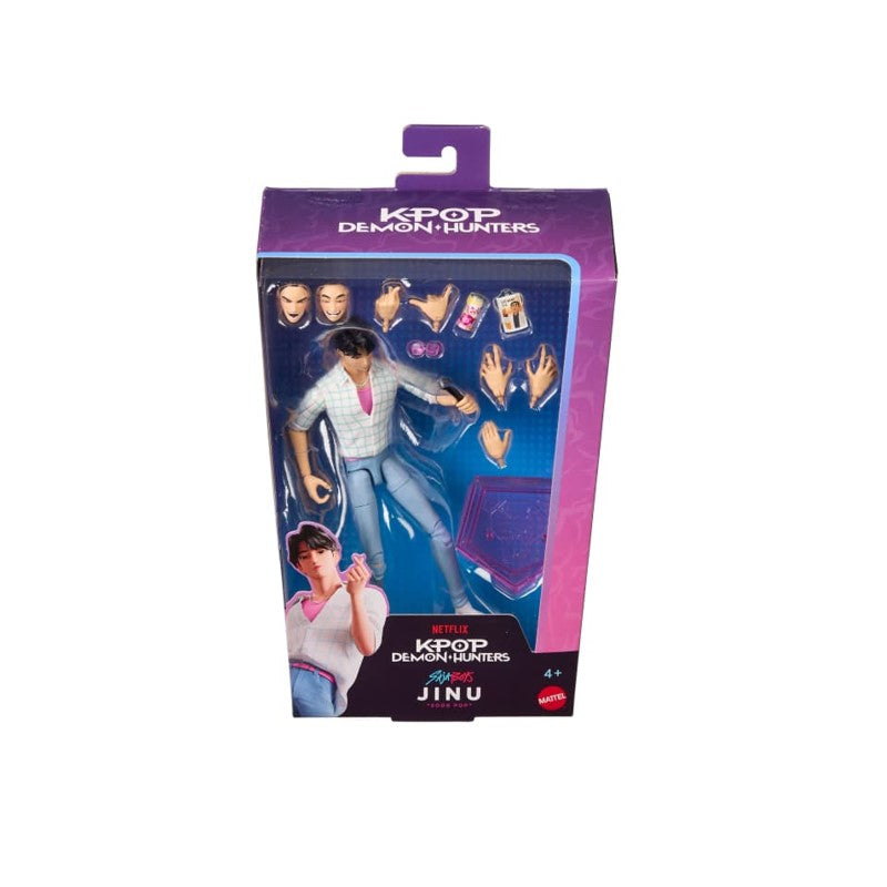 Boneco Articulado K-Pop Demon Hunters Saja Boys Jinu Soda Pop - Mattel