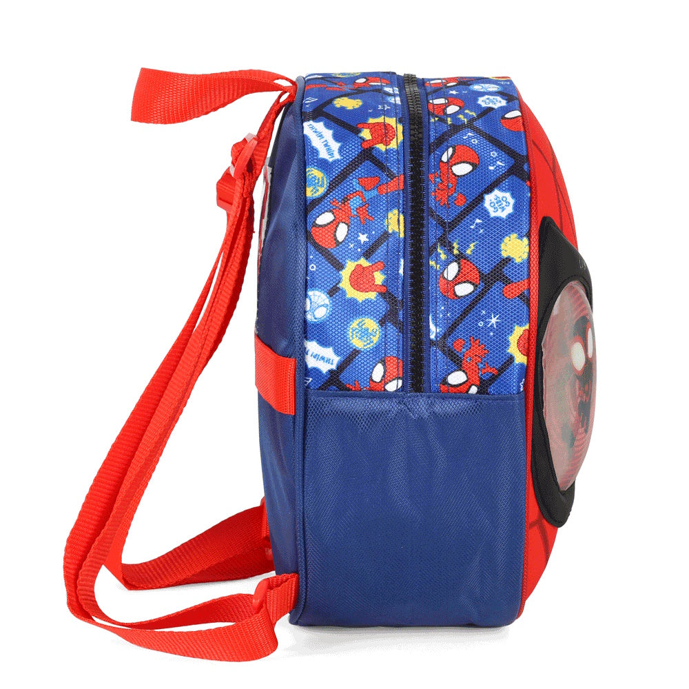 Kit Mochila de Rodinhas Spidey Amazing Friends + Lancheira + Estojo - Luxcel
