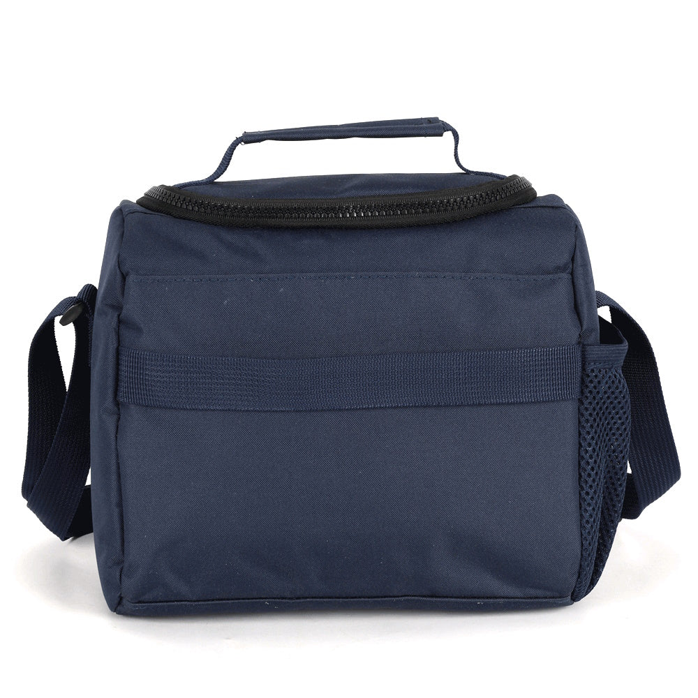 Kit Escolar Homem-Aranha Azul Marinho Mochila de Rodinhas + Lancheira Térmica + Estojo - Luxcel