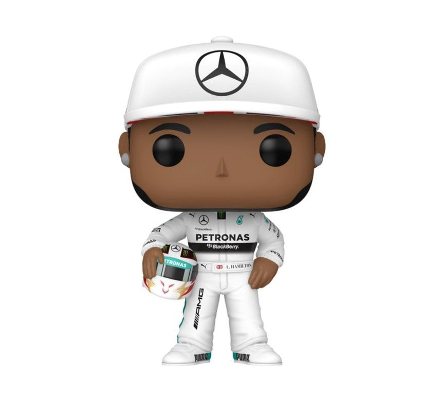 Boneco Funko Pop Racing Lewis Hamilton Com Capacete