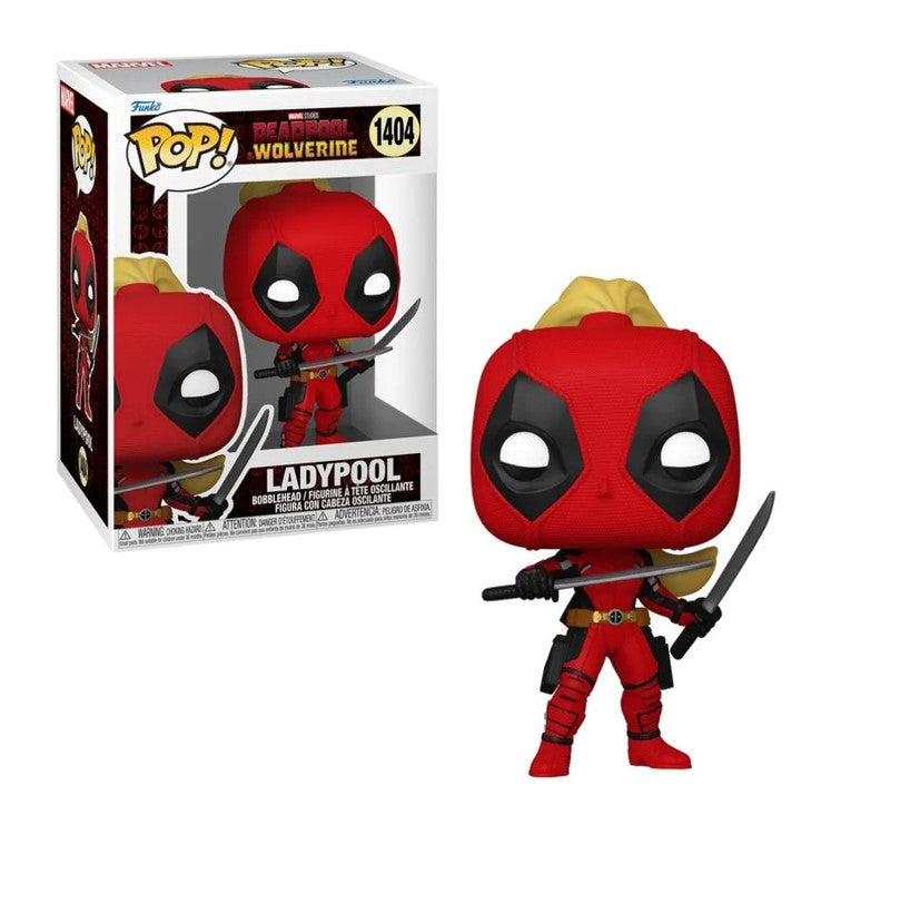 Boneco Funko Pop Marvel Deadpool e Wolverine - Ladypool