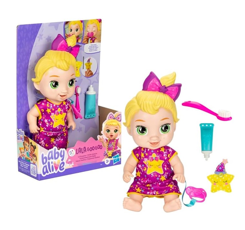 Boneca Baby Alive Pequenos Sonhos Lala Googoo Loira - Hasbro