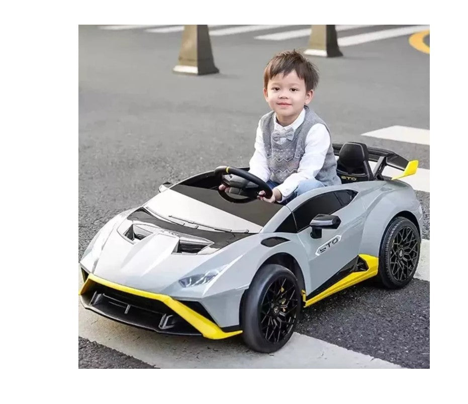 Carro Elétrico Lamborghini Huracan Cinza 24V - Zippy Toys