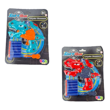 Brinquedo Lançador de Dardos Dinossauro - BBR