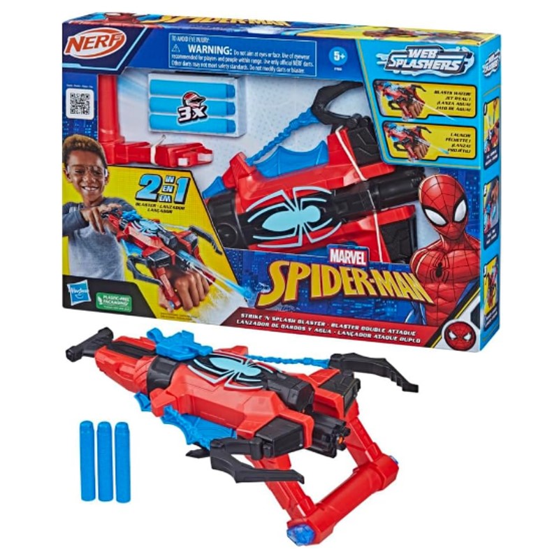 Lançador Nerf Marvel Homem Aranha - Hasbro