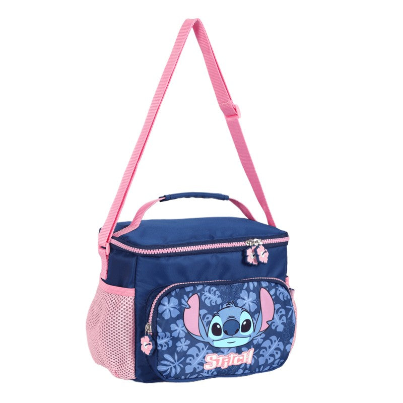 Kit Escolar Stitch com Mochila de Rodinhas, Lancheira e Estojo - Luxcel