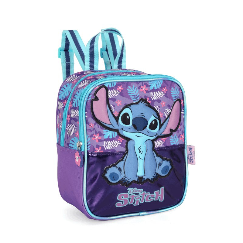 Kit Escolar Stitch com Mochila de Rodinhas, Lancheira e Estojo - Luxcel