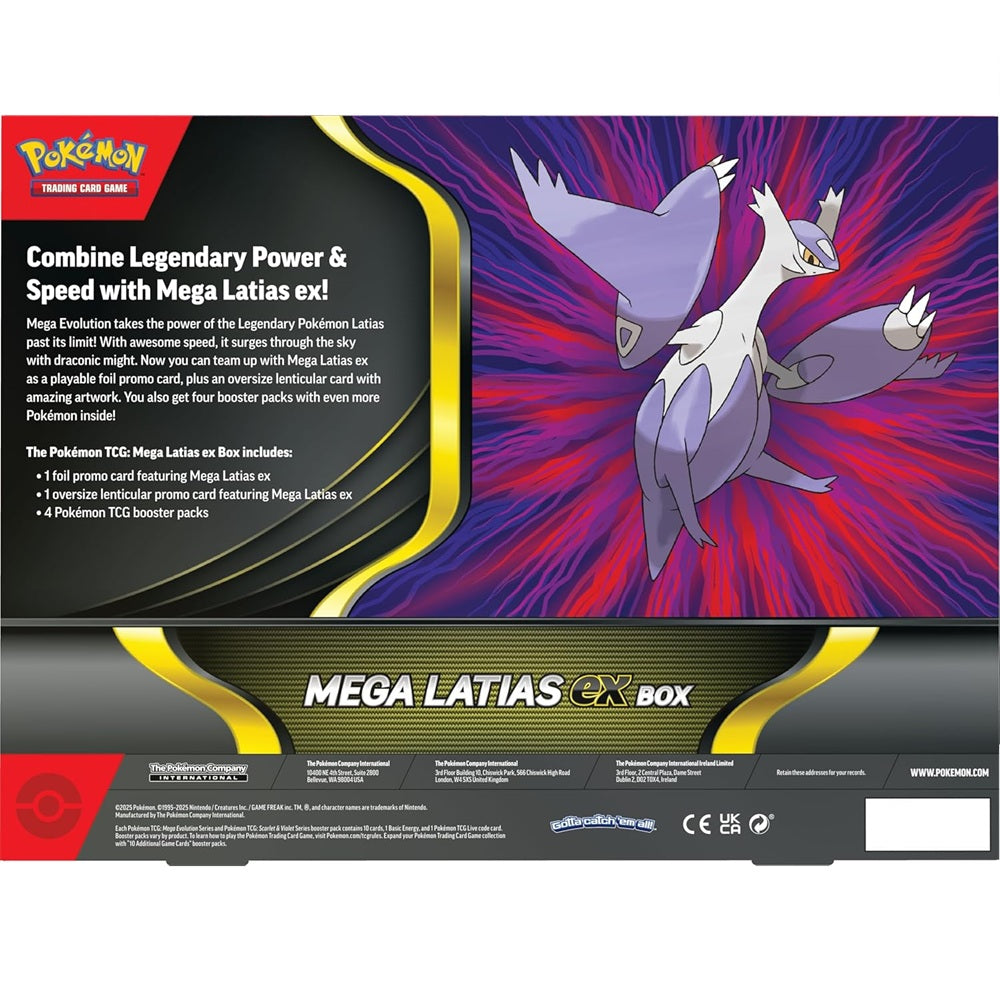 Pokémon TCG Mega Latias EX Box Inglês