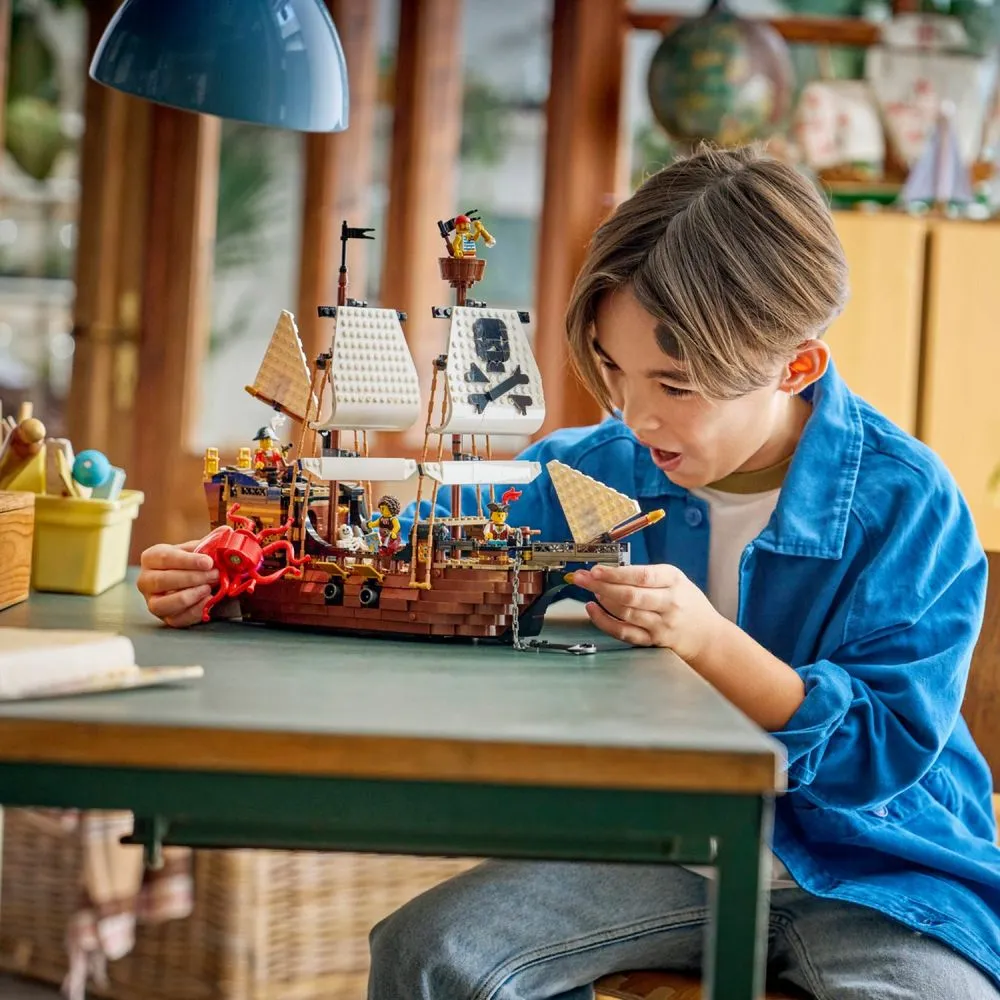 Lego Creator 3 em 1 Navio pirata icônico - 31387
