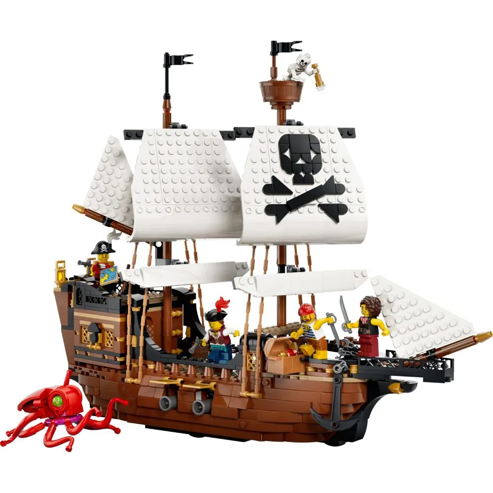 Lego Creator 3 em 1 Navio pirata icônico - 31387