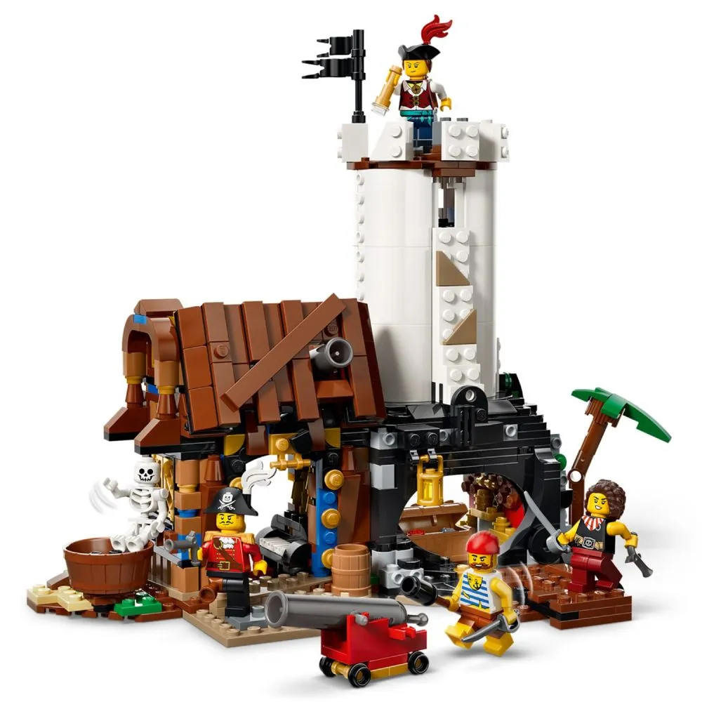 Lego Creator 3 em 1 Navio pirata icônico - 31387
