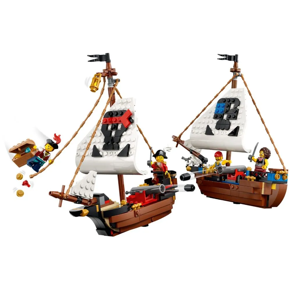 Lego Creator 3 em 1 Navio pirata icônico - 31387