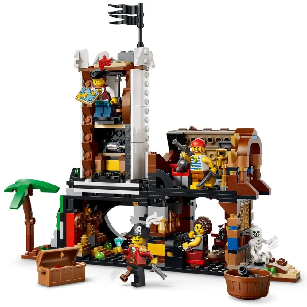 Lego Creator 3 em 1 Navio pirata icônico - 31387