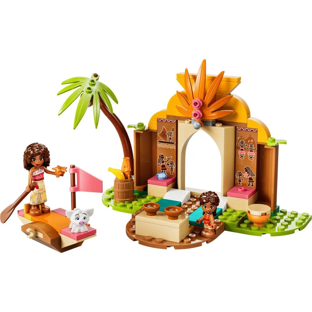 Lego Disney Casa de aldeia e barco - 43282