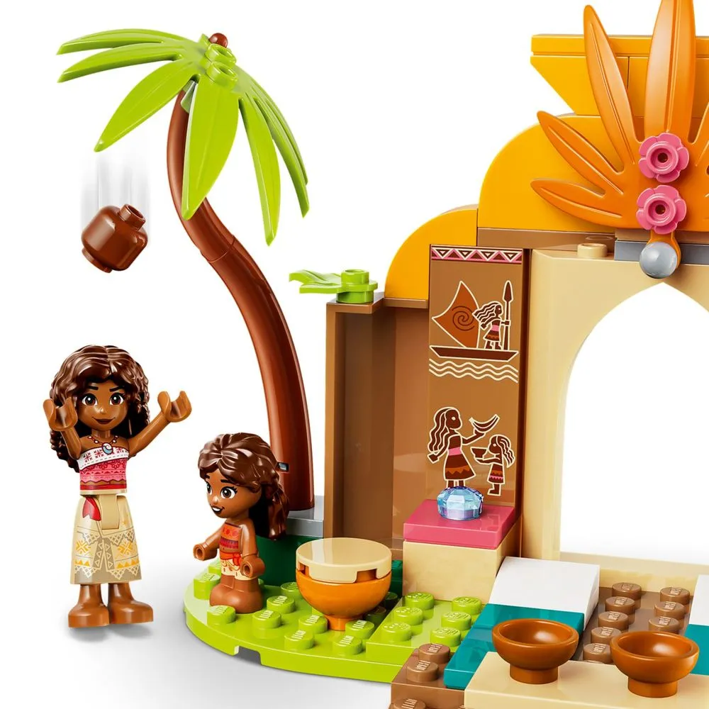 Lego Disney Casa de aldeia e barco - 43282