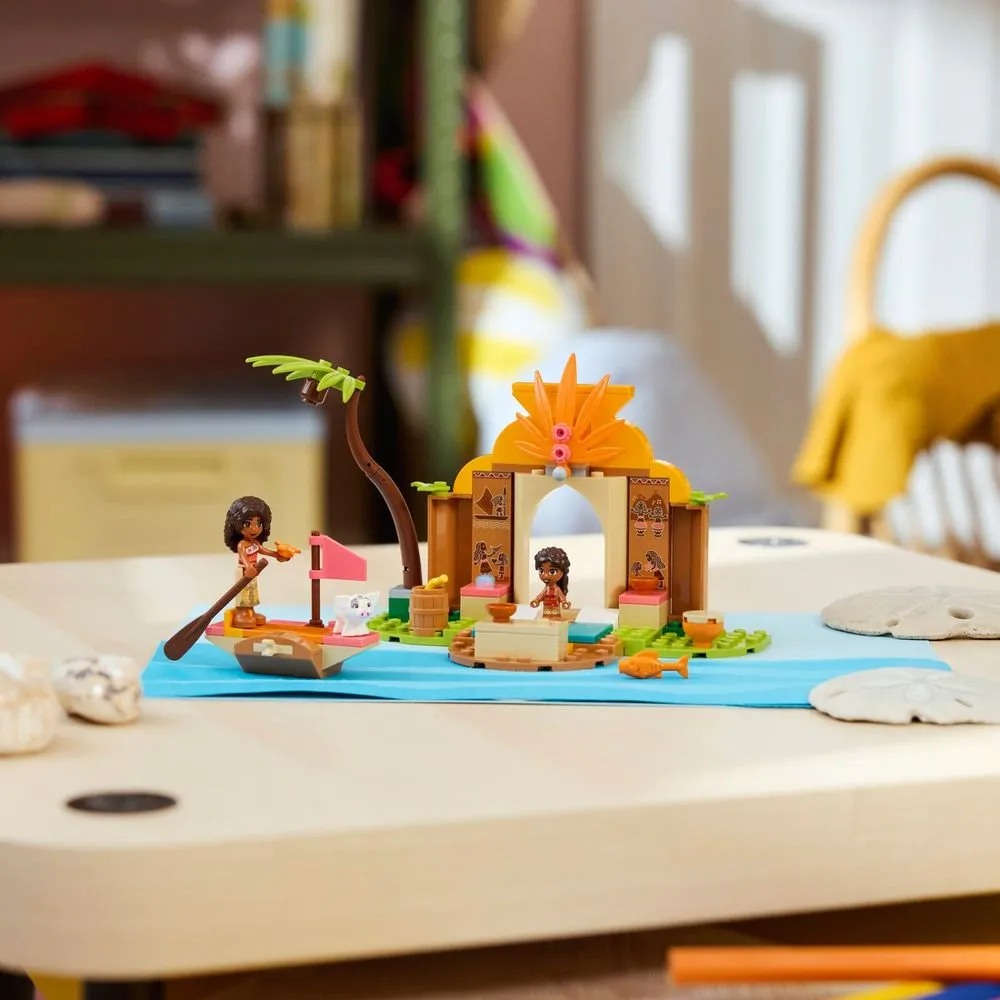Lego Disney Casa de aldeia e barco - 43282